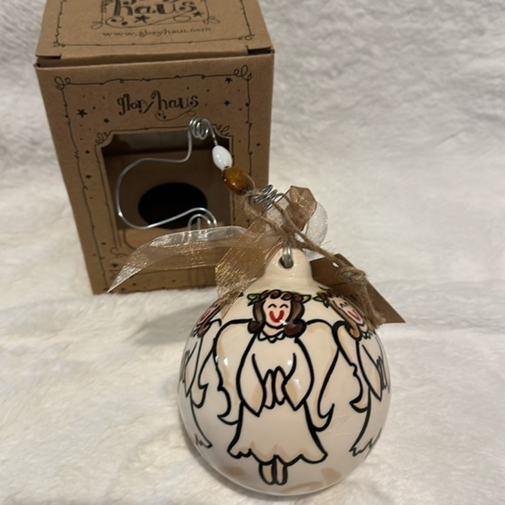 Glory Haus Three Angels Ball Ornament